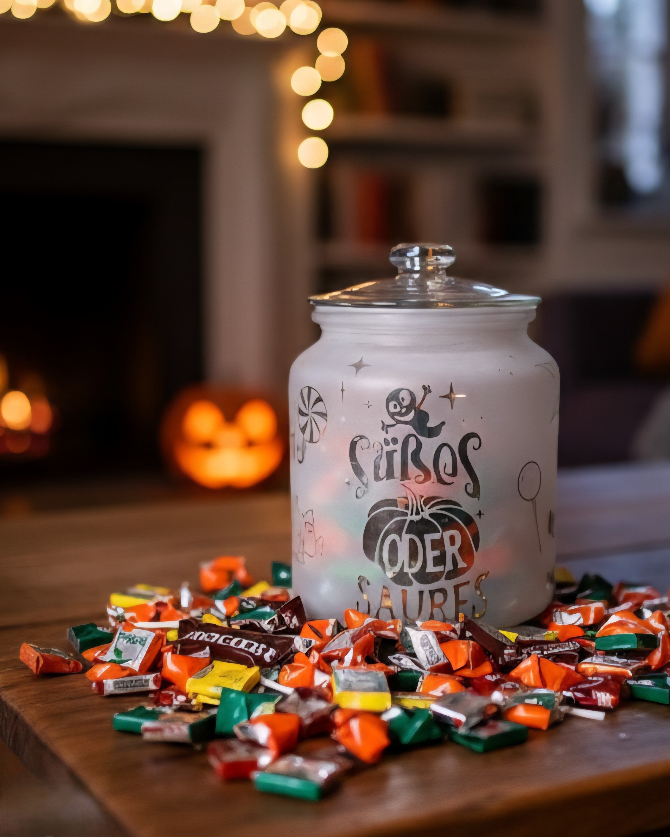 Bonbon-Glas Halloween